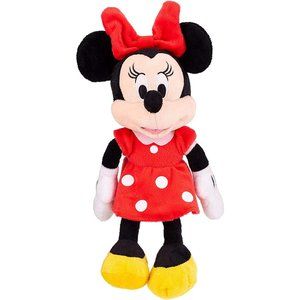Disney Minnie Mouse Red 11" Beans Plush by Just Play